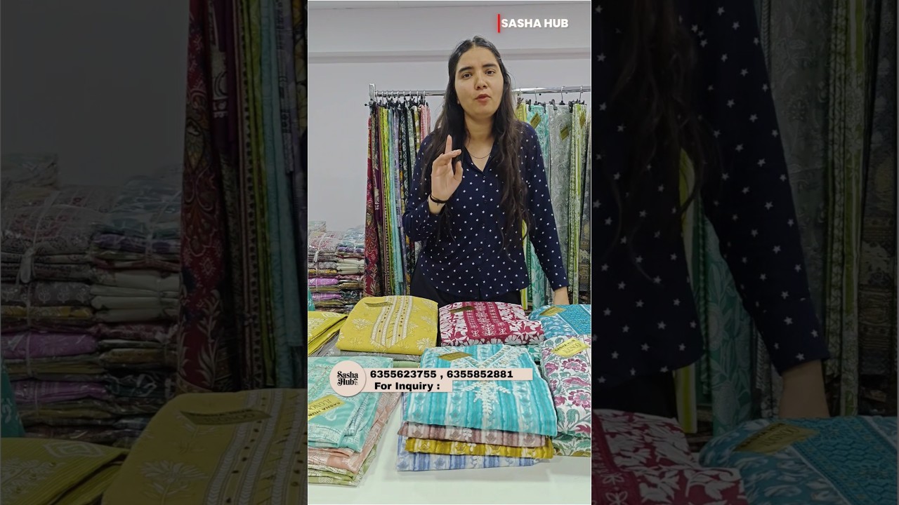 Cambric cotton collection at unbeatable price of 330 #suit #cotton #cambric #surat #unstitched