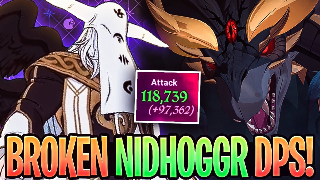 This New Commandment Mael Nidhoggr Team Is BEST Team Now! | Seven Deadly Sins: Grand Cross