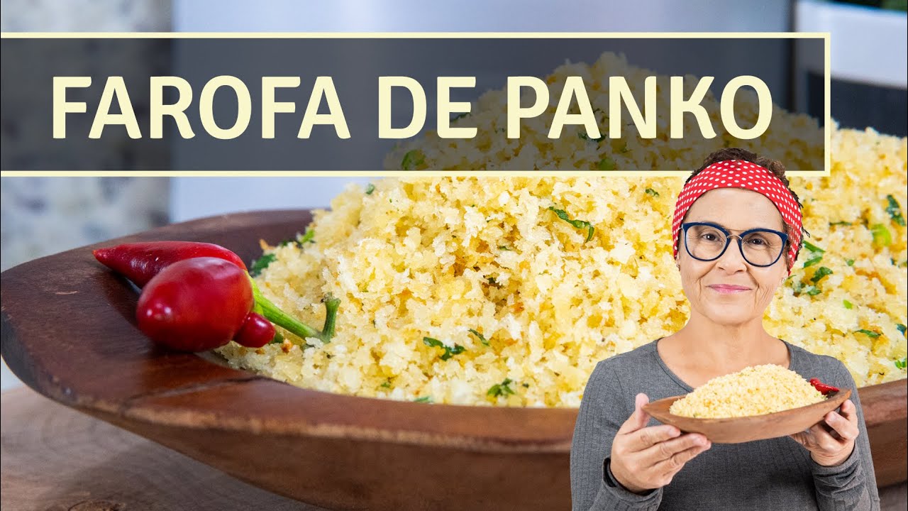 FAROFA DE PANKO |DEPOIS DE COMER ESSA FAROFA, VOCÊ NÃO VAI QUERER FAZER OUTRA | SABOROSA E CROCANTE