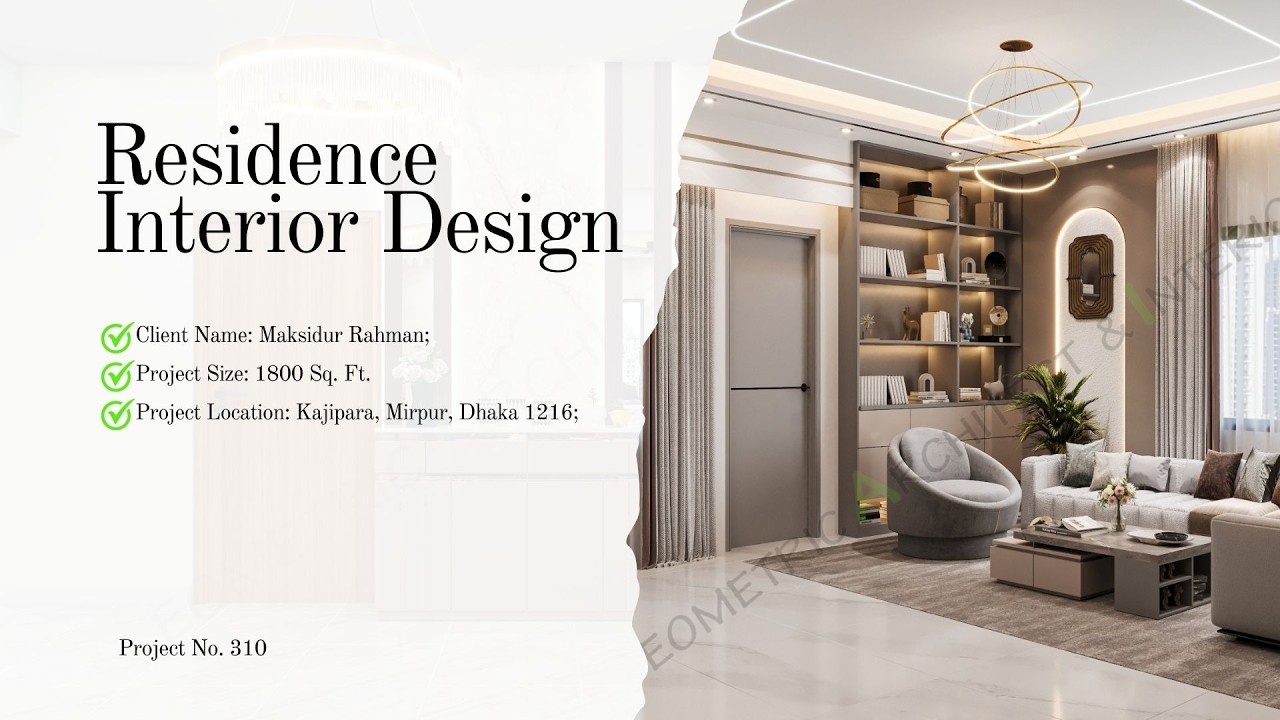 Modern Home Interior Design | 3D Visualization | home interior design 3d video