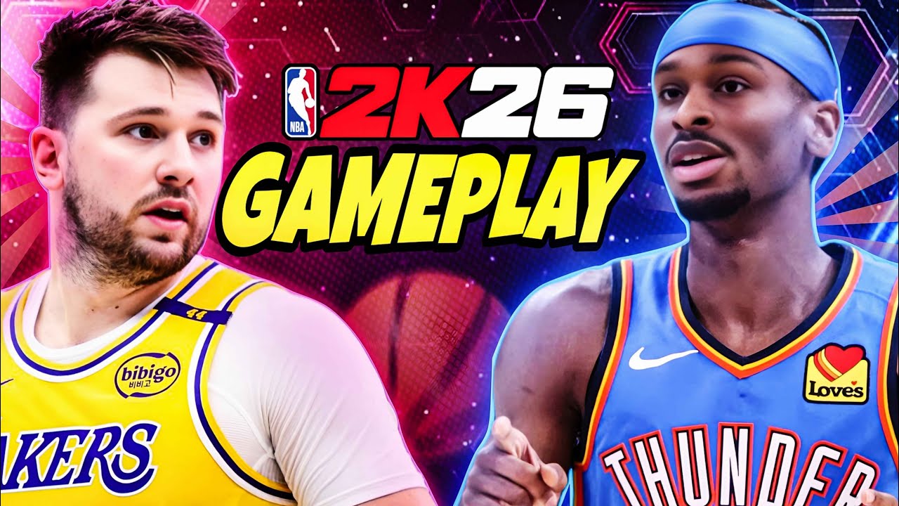 NBA 2K26 Gameplay - Los Angeles Lakers vs Oklahoma City Thunder First Half (PS5)