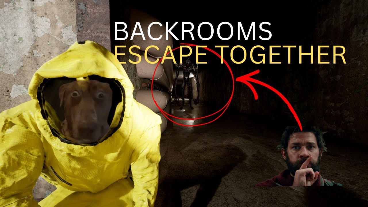 BACKROOMS ESCAPE TOGETHER #4 - STAY QUIET!!