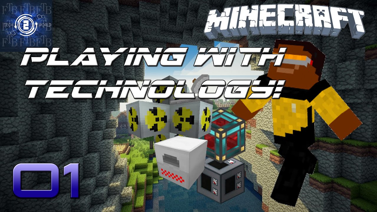 Playing with Technology! (FTB Tech World 2) Ep. 1