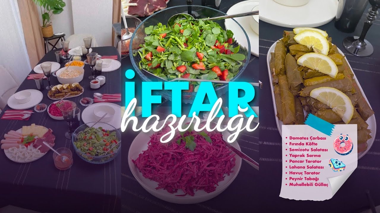 Birlikte yemek yaptıkk💖 Arkadaşlarımla iftar 🥗🍰