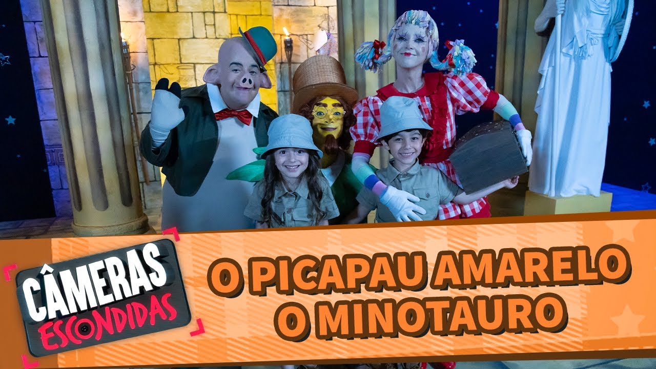 O Minotauro - O Picapau Amarelo | Câmeras Escondidas (05/11/23)