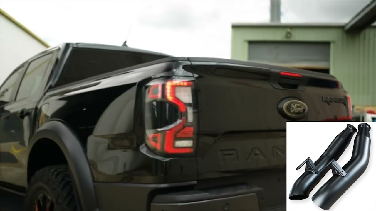 FORD RANGER T9 Raptor猛禽專用4吋不鏽鋼排氣尾管 浪聲炸裂 [澳洲製造原裝進口]  這才是猛禽該有的聲音