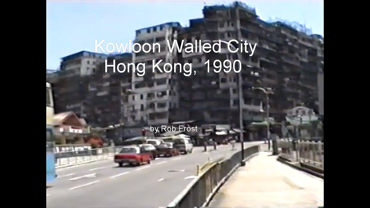 Kowloon Walled City, Hong Kong. 1990