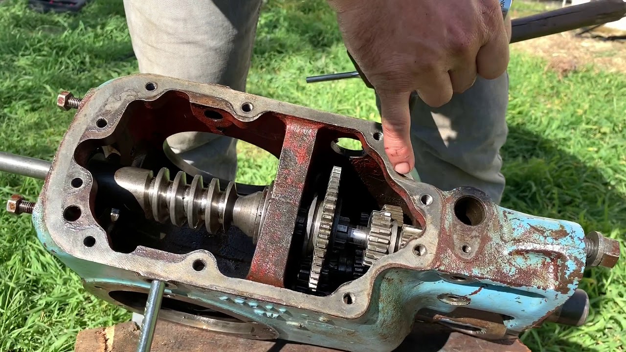 Motoculteur STAUB PPX S6 Démontage Boîte