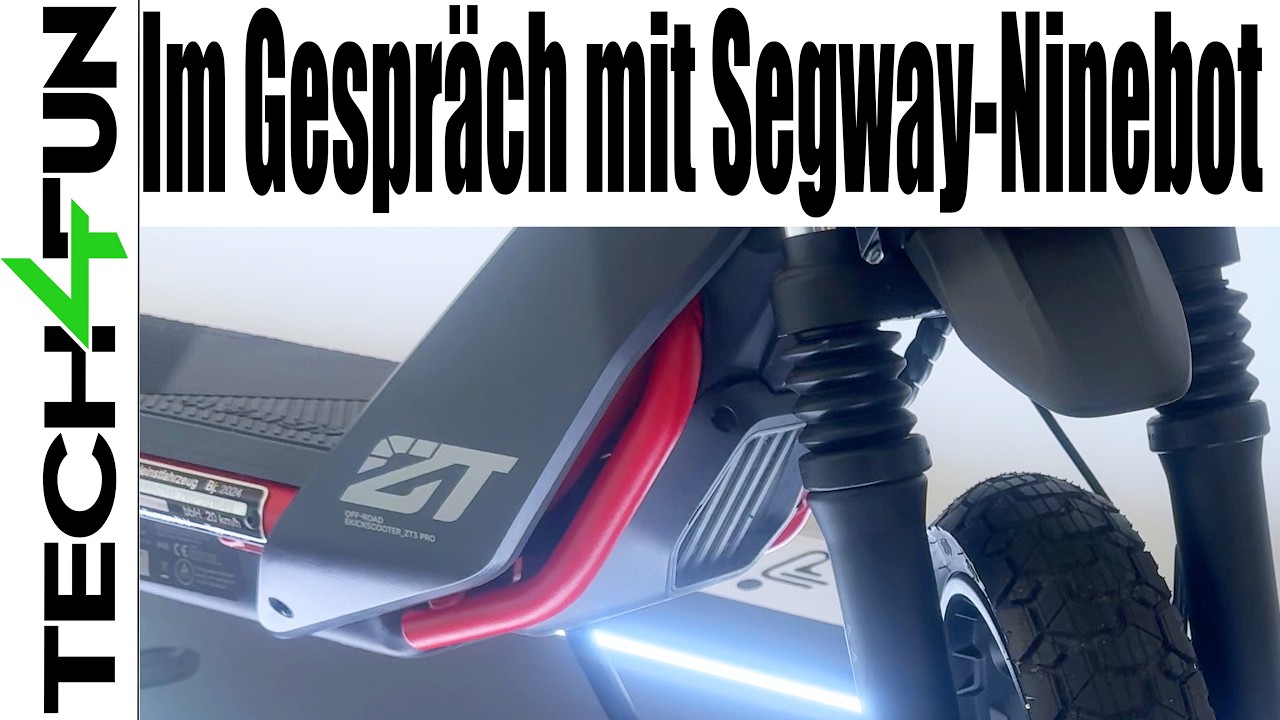 Segway-Ninebot | E3 D kommt | FW Updates für ZT3/Max G3? | Interview