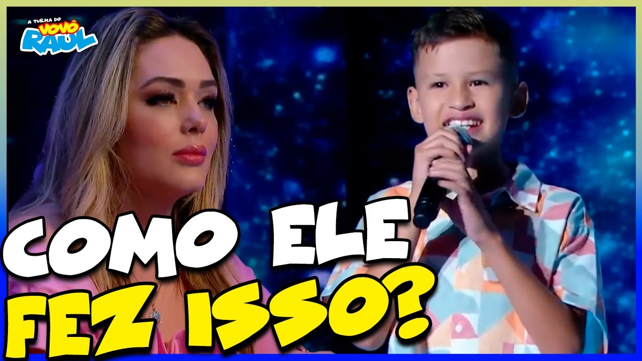 O MENINO DO PARAGUAI, DOMINICK, SURPREENDE TODOS CANTANDO EM DOIS IDIOMAS NO SHADOW BRASIL