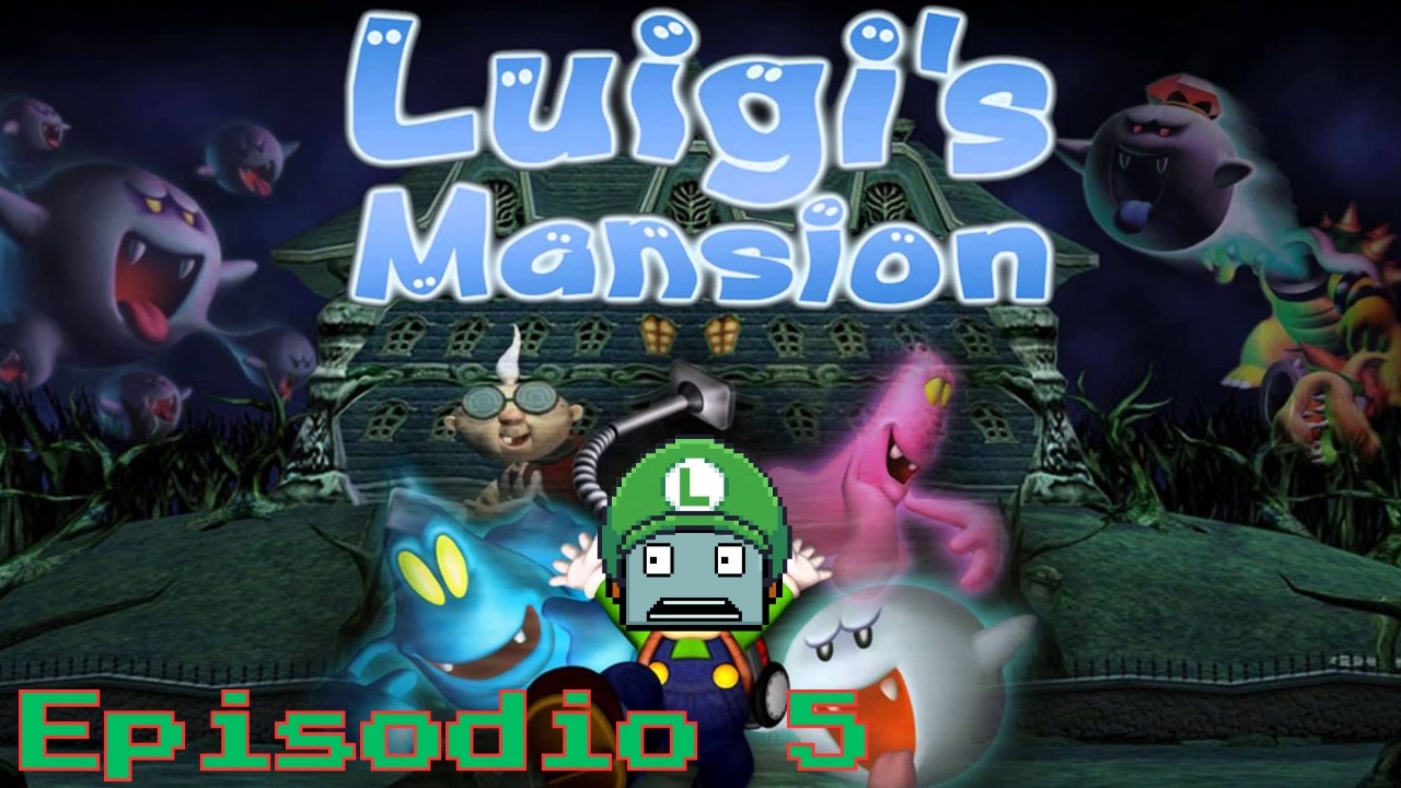 A caccia di Fantasmi - Luigi's Mansion #5 [LIVE]
