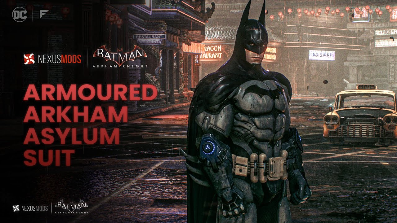 NEW Armored Arkham Asylum Suit Mod | Batman: Arkham Knight