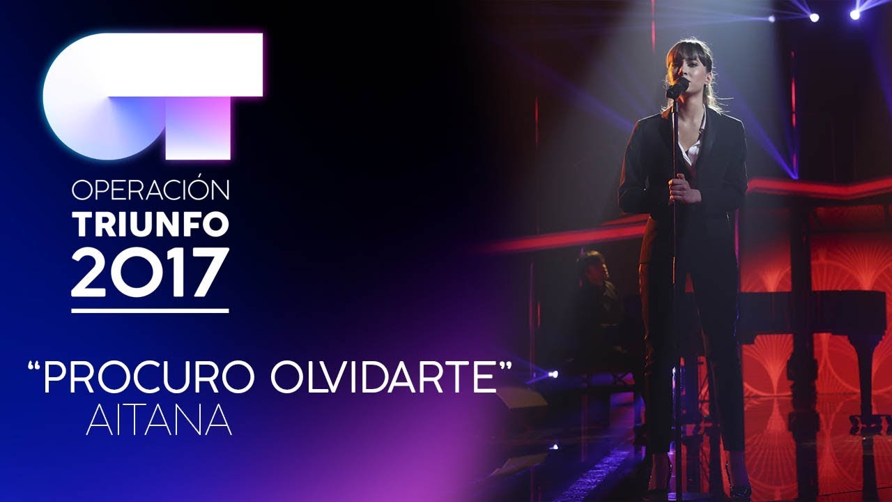 PROCURO OLVIDARTE - Aitana | OT 2017 | Gala 11