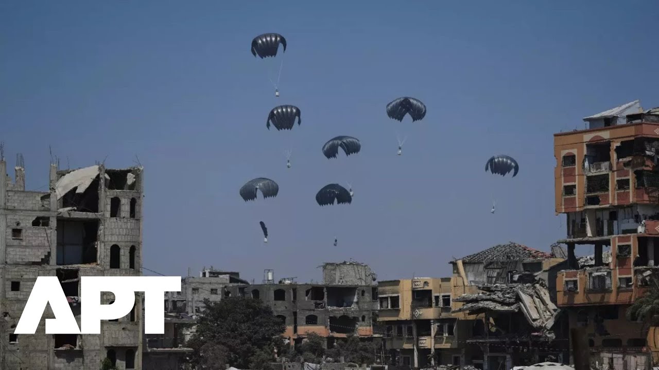 Jordan, UAE and European Allies Airdrop Urgent Humanitarian Aid Over Gaza | APT