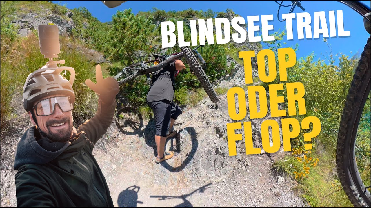 Blindsee Trail: Top oder Flop? 🚵‍♂️ Mein erstes Mountainbike Video!