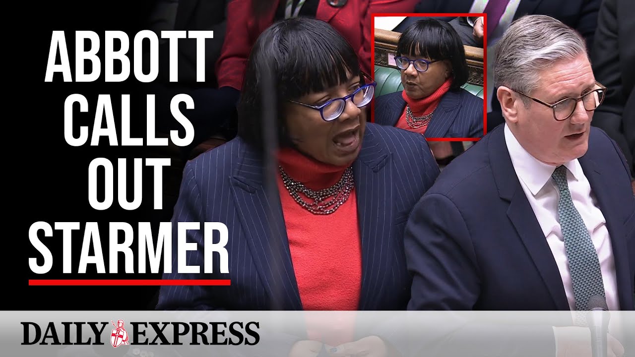 Diane Abbott RAILS against Starmer on benefit cuts in PMQs showdown