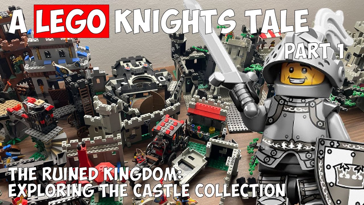 A LEGO Knight’s Tale Part 1: 🏰 Unearthing the Ruins of My Castle Collection! 🗡️⚔️