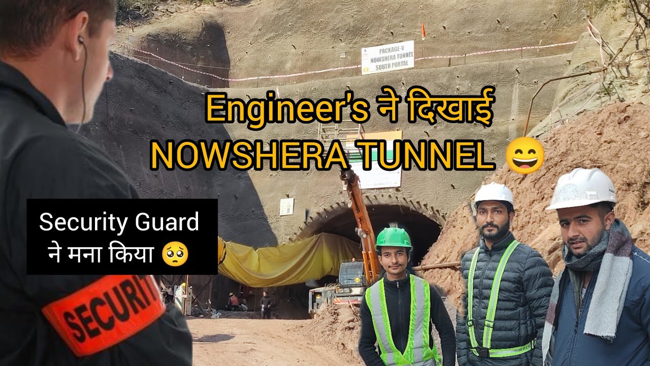 Nowshera Tunnel हो गयी Break Through | NH144A Update | #nowshehra #tunnel #highway #nh144a