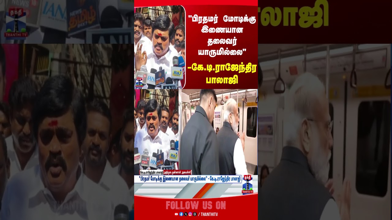 KTRajenthraBalaji | AIADMK | Modi