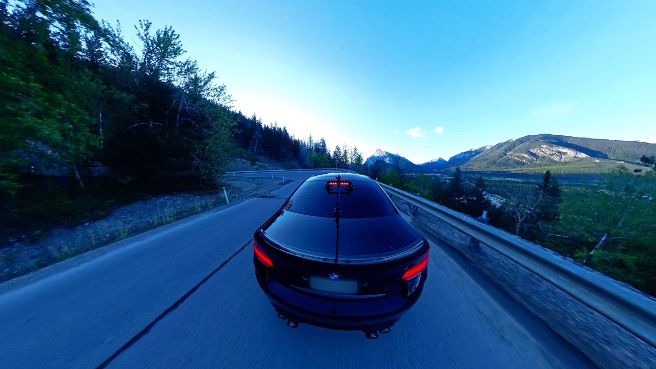 Sending a Manual BMW M2 on a Mountain Road