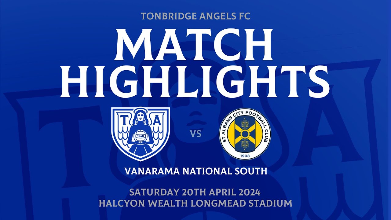 Match Highlights I Tonbridge Angels 2 St. Albans City 2