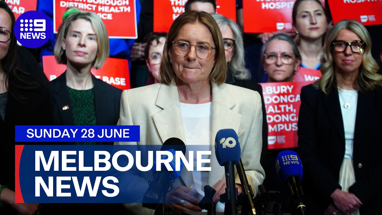 9News Melbourne | Sunday 28 | Full Bulletin