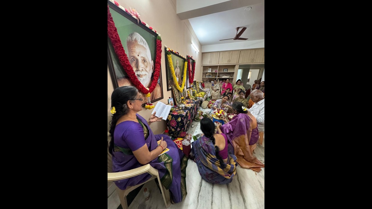 On occasion of Maha Sivaratri, Sri Nannagaru Satsang in SR Nagar, Hyderabad