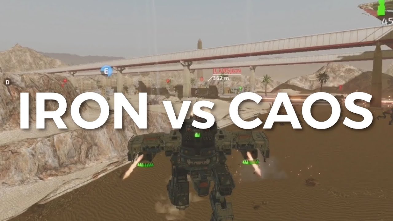 IRON vs CAOS | Battle of Titans