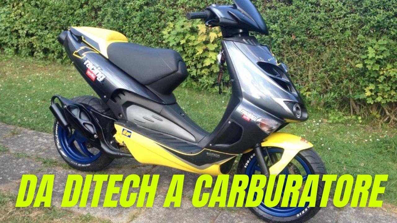 CONVERSIONE DA INIEZIONE (ditech) A CARBURATORE APRILIA SR