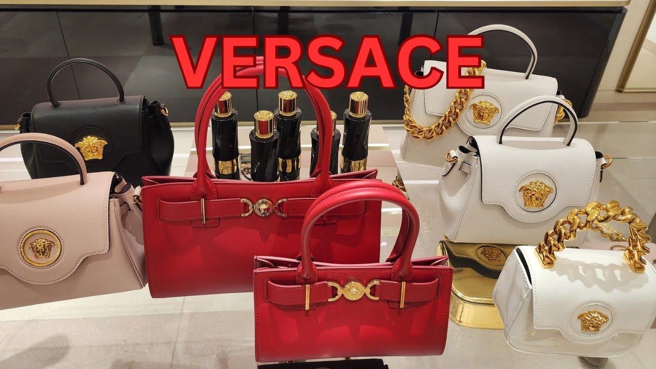 SHOPWITHME AT VERSACE STORE‼️ | S - M - MEDUSA TOTE BAGS | HANDBAGS | VERSACE COUTURE LOCK BAG...