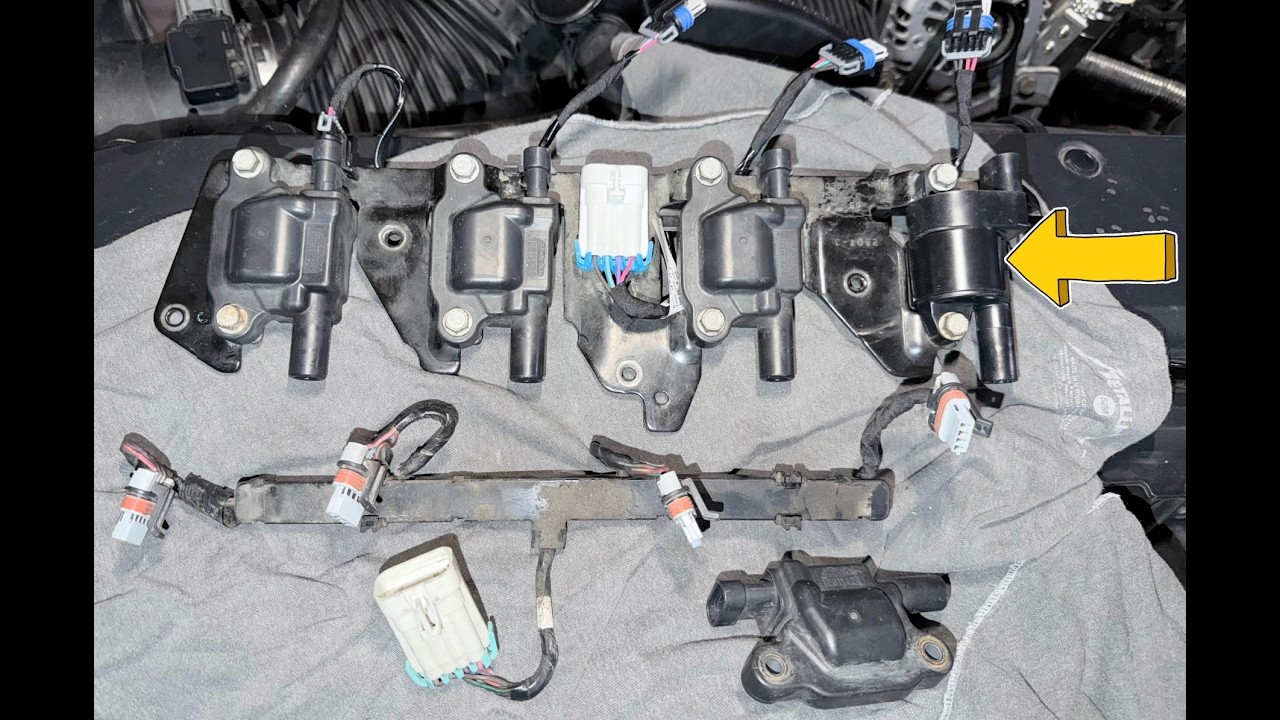 2013 Escalade: Replacing Cylinder 7 Coil Pack & Wire Harness | Misfire Troubleshooting”