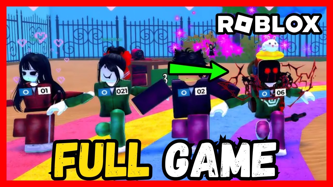 Squid Game X FULL GAME Walkthrough & Ending - ROBLOX
