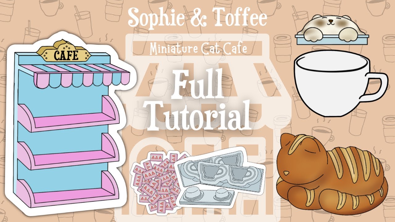 Miniature Cat Café Tutorial