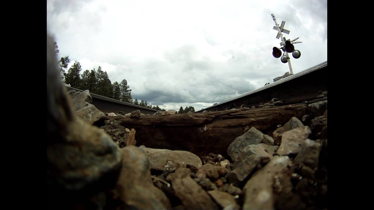 AMAZING! GO PRO UNDER 75MPH Train!!!