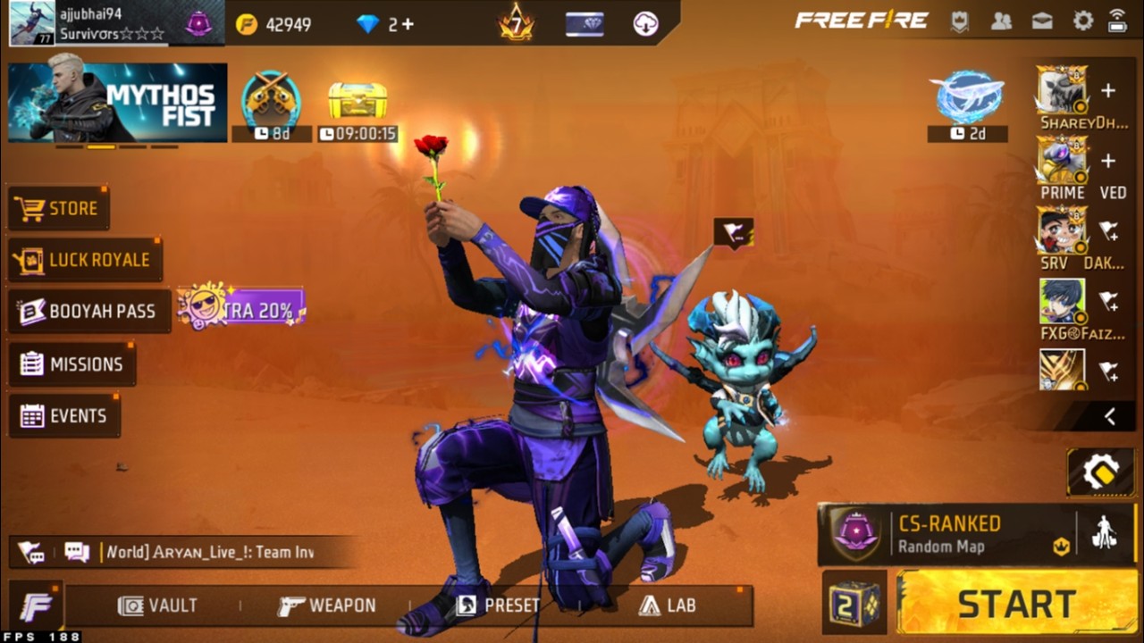 🔴 AJJU IS LIVE |  FREE MEETUP | LIKE VOICE | GO 10K #shortsfeed #freefire #live #trending #ajjubhai