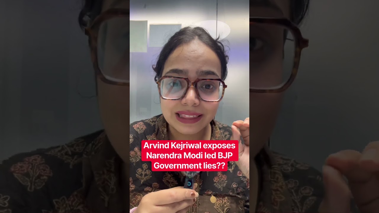 Arvind Kejriwal exposes Narendra Modi led BJP government fake GDP claims #bjp #aap #congress #cjp