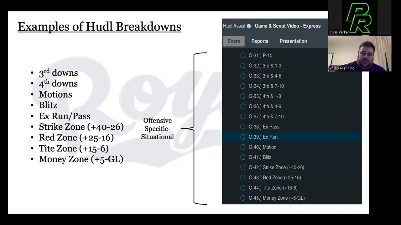 PR Mini-Clinic: Phillip Manning, Offensive Game Planning