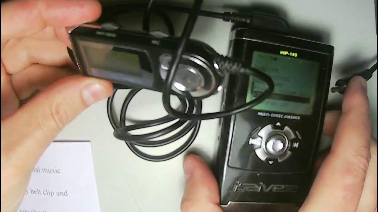 iRiver iHP-140 MP3 Player Overview & Tear Down