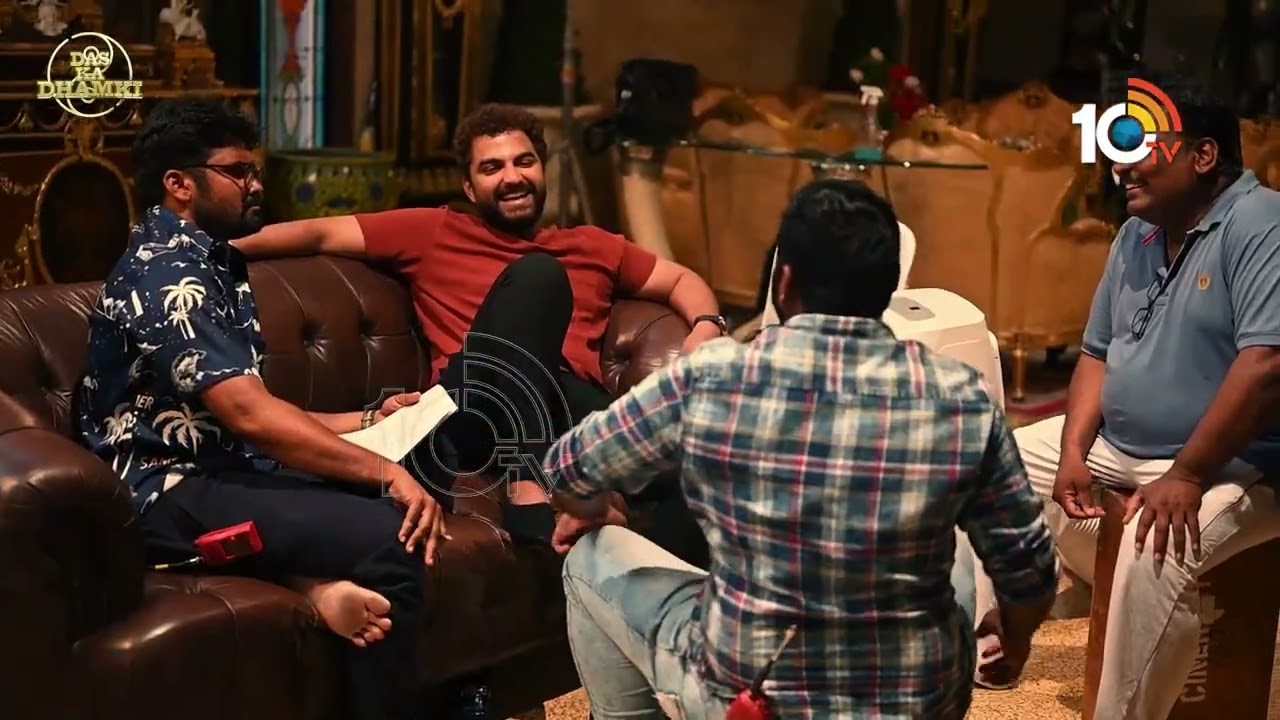 Vishwak Sen's Dhamki Shoot Wrap Up Video | Neevetha Pethuraj | 10TV ET