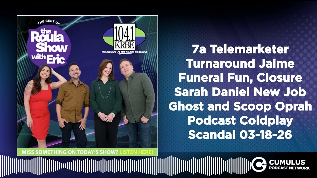 7a Telemarketer Turnaround Jaime Funeral Fun, Closure Sarah Daniel New Job Ghost and Scoop Oprah...