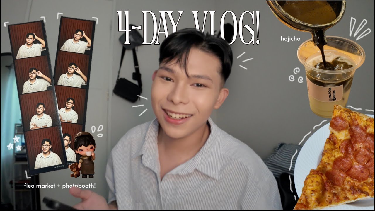 my first vlog: 4 days in my life