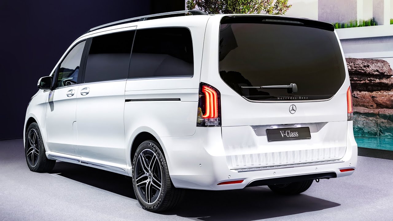 Новый Mercedes Benz V-Class Facelift 2024 года — лучший просторный и роскошный минивэн