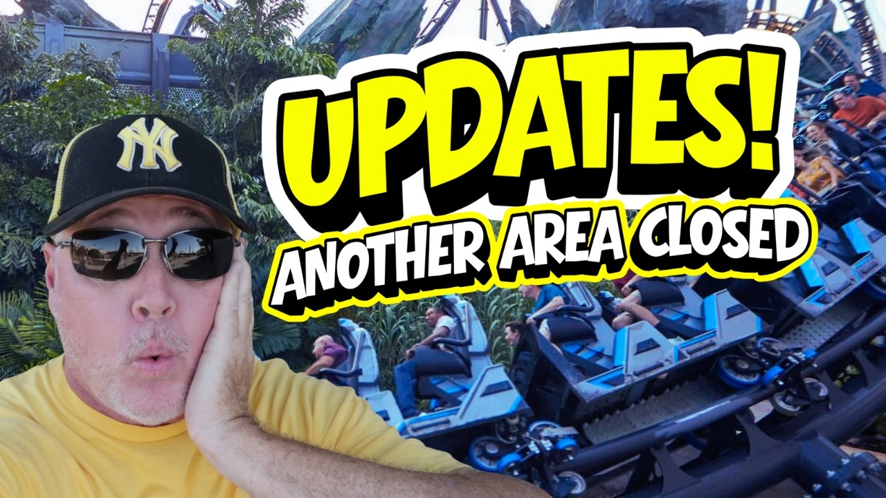 Updates! Islands of Adventure Closed Another Area