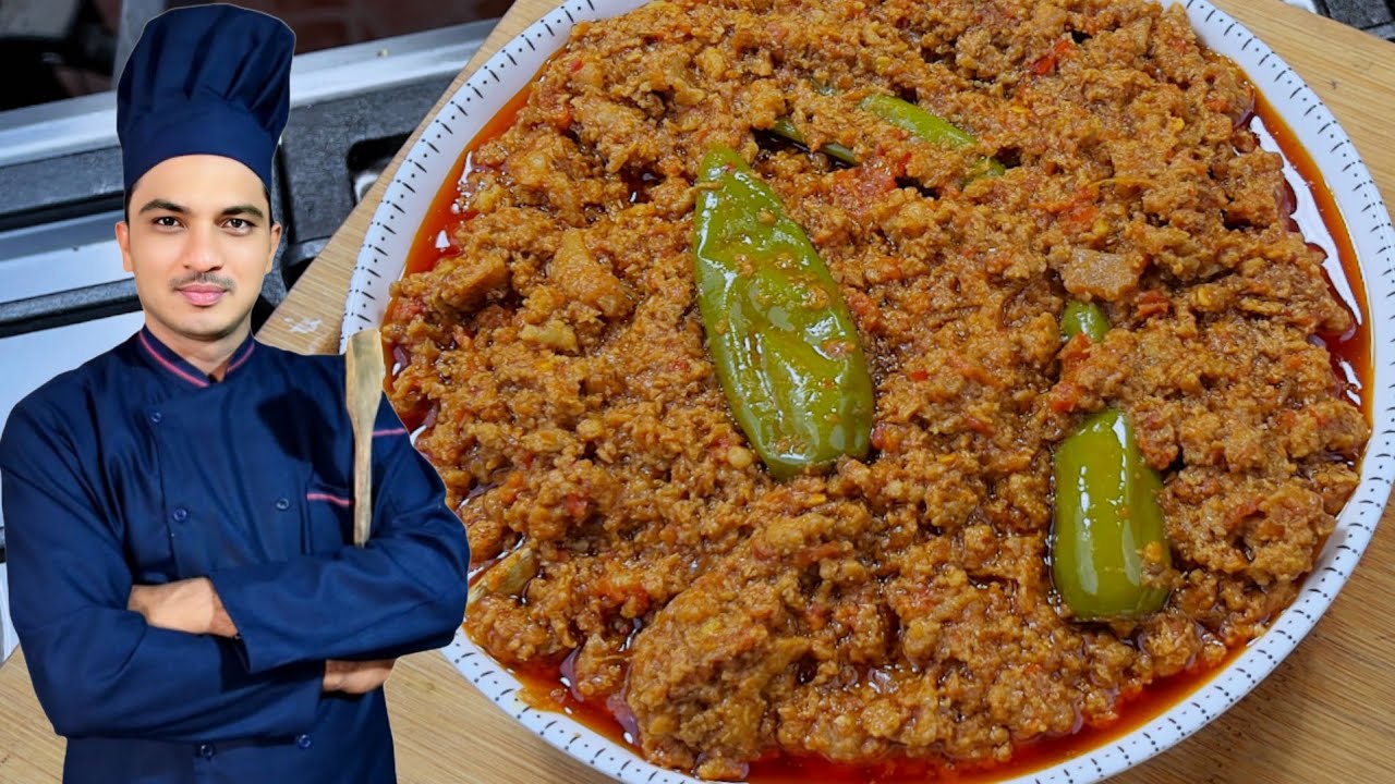 Bihari Dam Keema Recipe|Keema Karahi Recipe By Chef M Afzal|