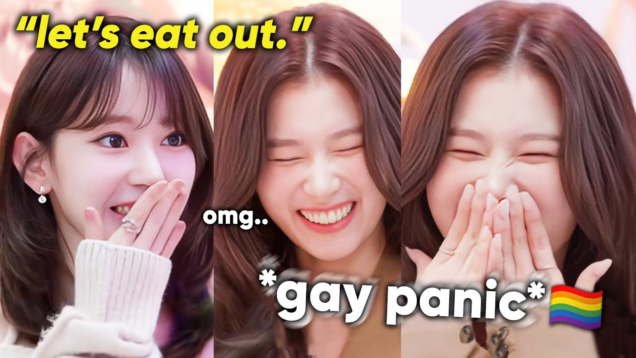 SAKURA making TWICE SANA *blush* after asking her out on a date 👀