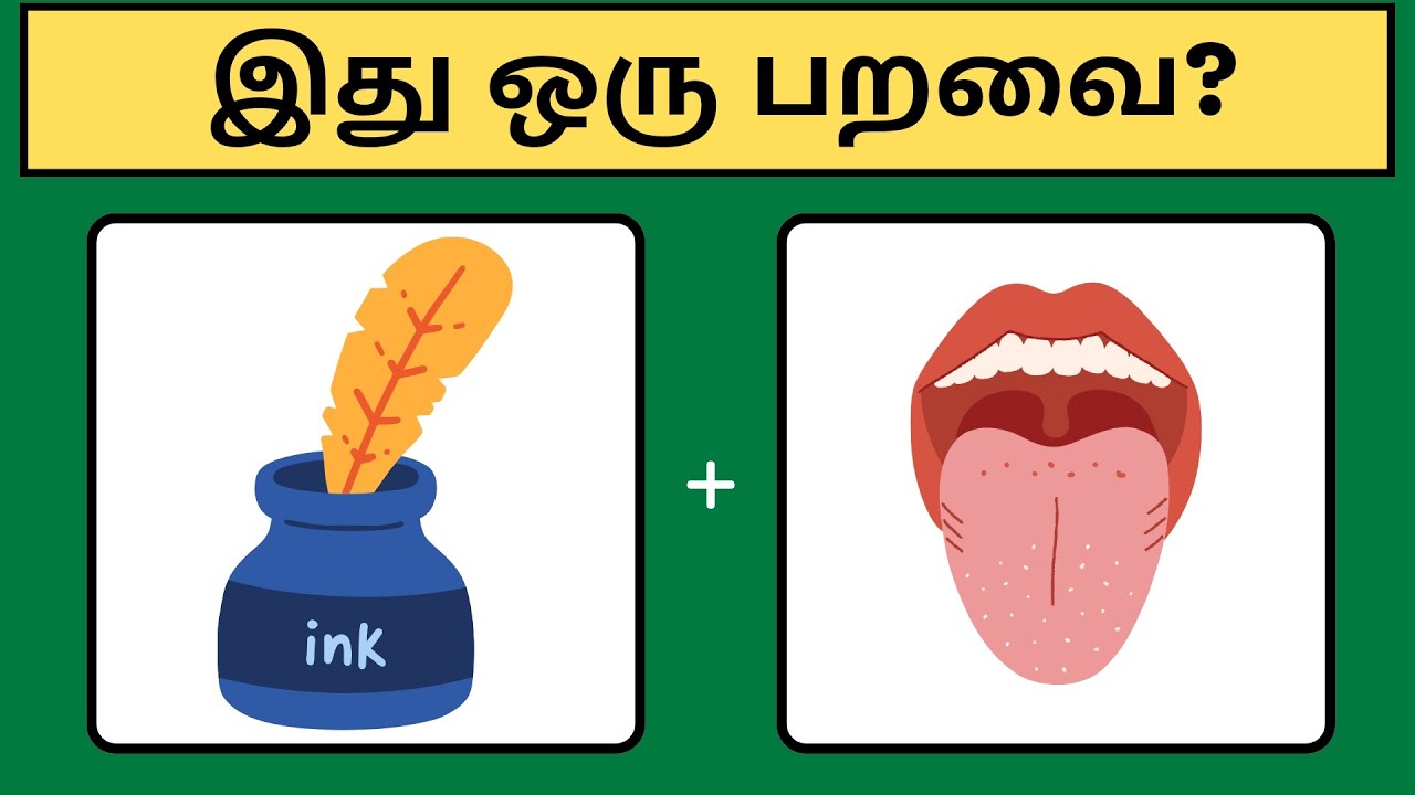 Guess the Bird Name | Brain Games Tamil | Riddles in tamil | Image quiz | பறவையின் பெயரைக் கண்டுபிடி