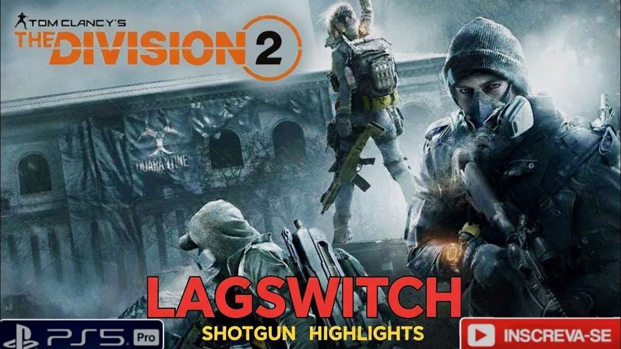 LAGSWiTCH ☣️ [XYX] SHOTGUN vs BOTS  / Tom Clancy's The Division 2 / 4K  #PS5PRO #darkzone  🔥 ⚒️ 🐝