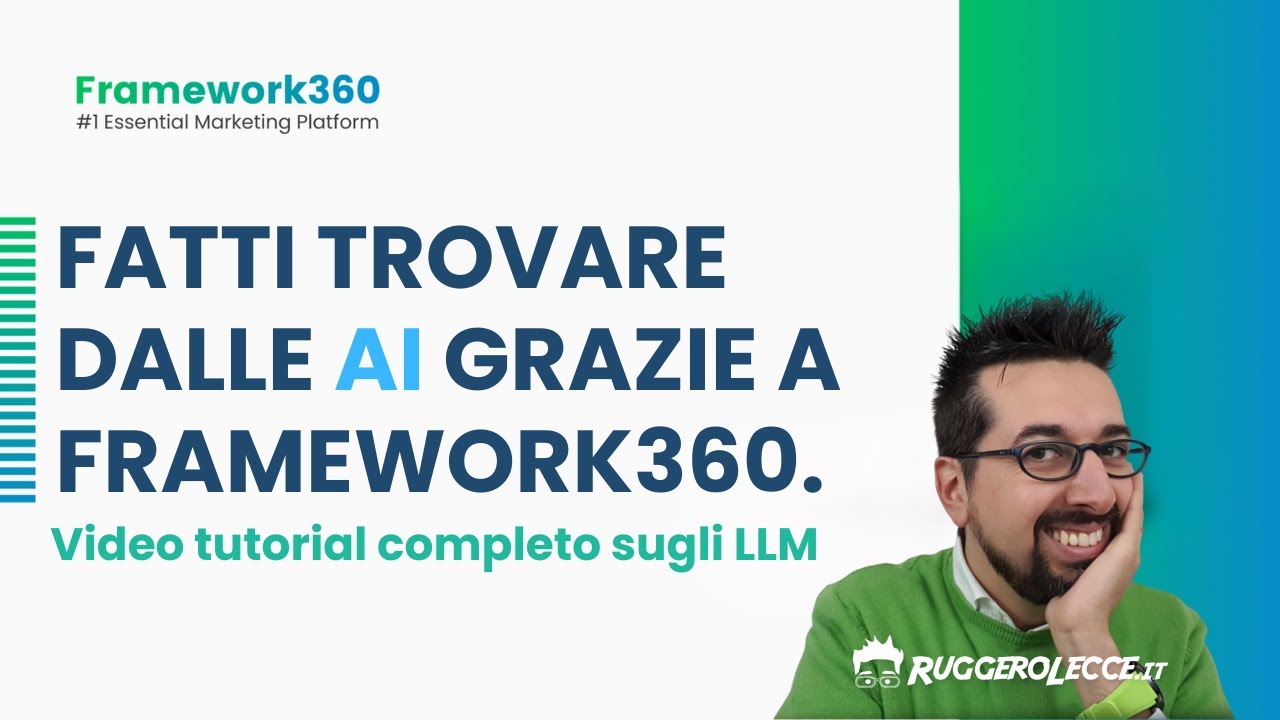 Cos'è un Large Language Model (LLM) e come usarlo in un sito web creato con Framework360 - Tutorial
