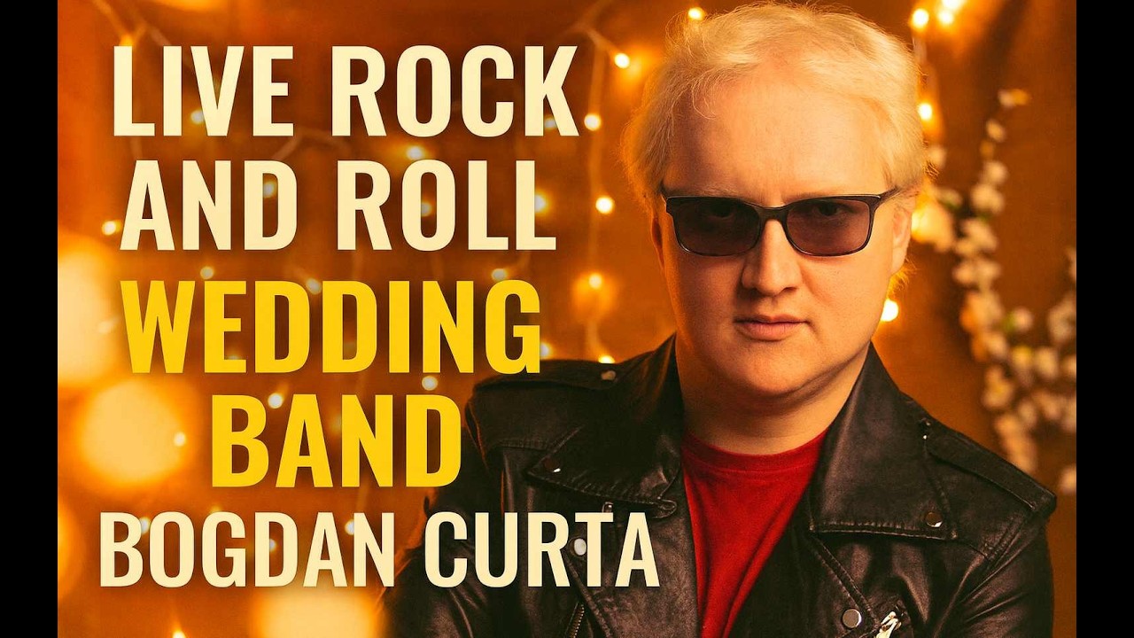 Live Rock and Roll Wedding Band | Bogdan Curta – Energetic Music for Your Big Day