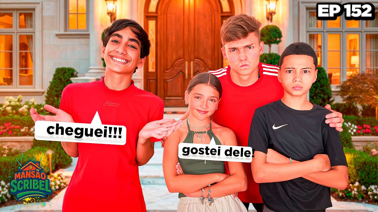 O AMIGO FALSO DOS GÊMEOS ANTÔNIO E JP CHEGOU DE SURPRESA NA MANSÃO SCRIBEL E  O JP NÃO GOSTOU 😱